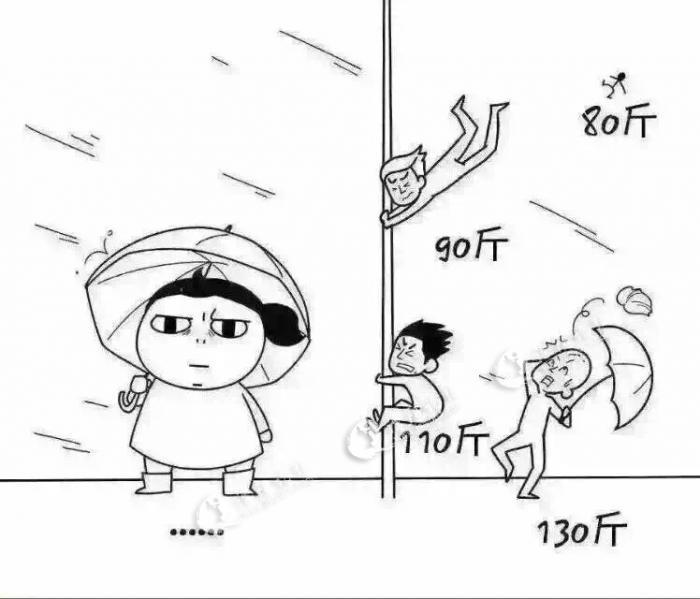肥胖的好处抗台风