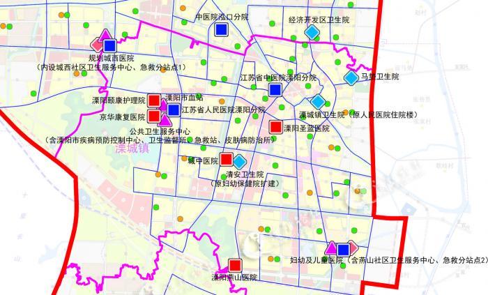 溧阳市中心城区医疗卫生布局设施规划(2018-2030)