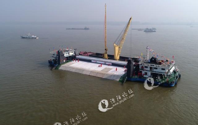 长江中游蕲春航道整治工程正式开工