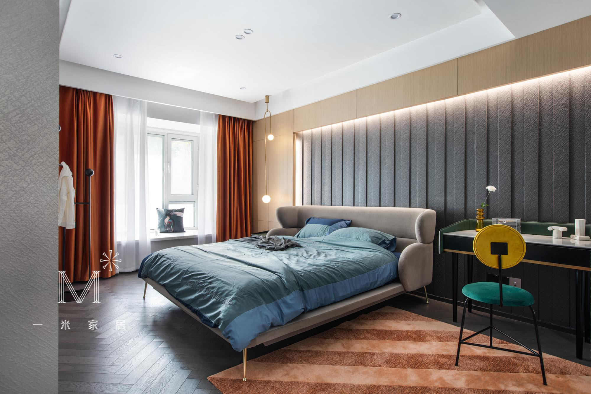 【一米家居 | 实景家装】裴跃 ◣一半海水 一半火焰◥ 燕山公馆143㎡