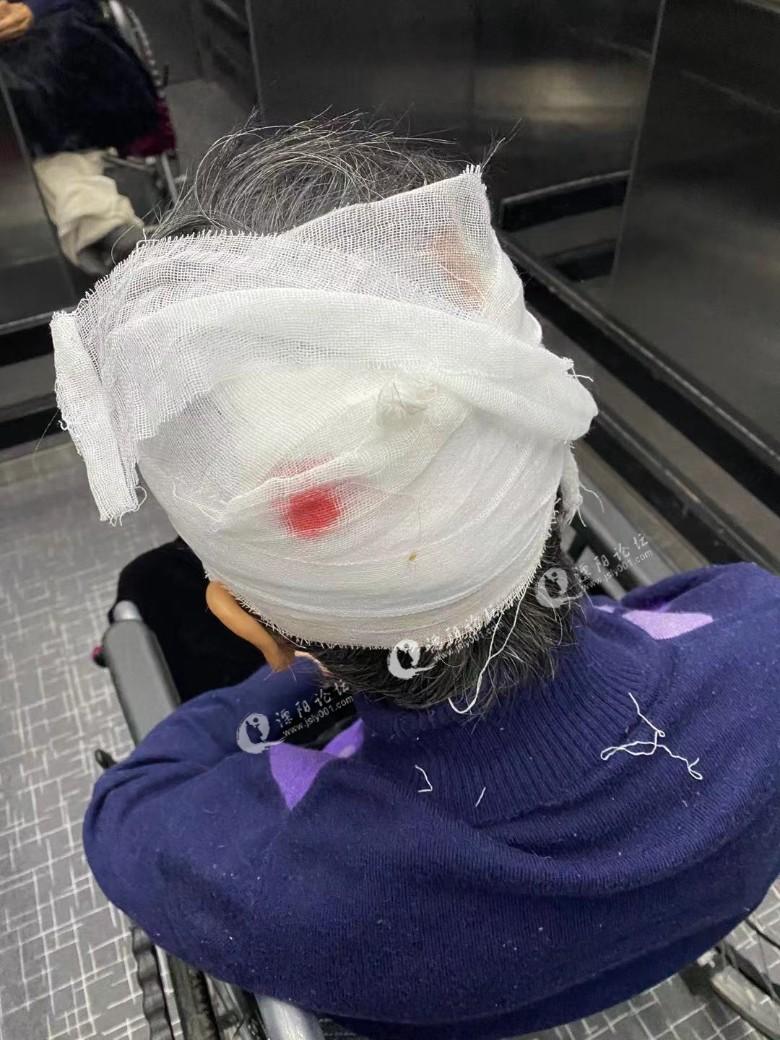 溧阳某养老院仅一天时间将老人摔成颅内出血性命堪忧沟通一年无果你还