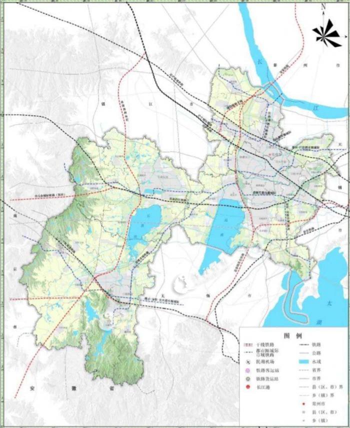 常州市规划图高清图片